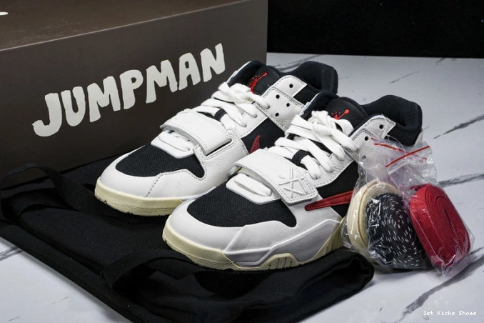 1st Kicks x Jordan TR University Red Scott Travis Jumpman Jack FZ8117-101 0805